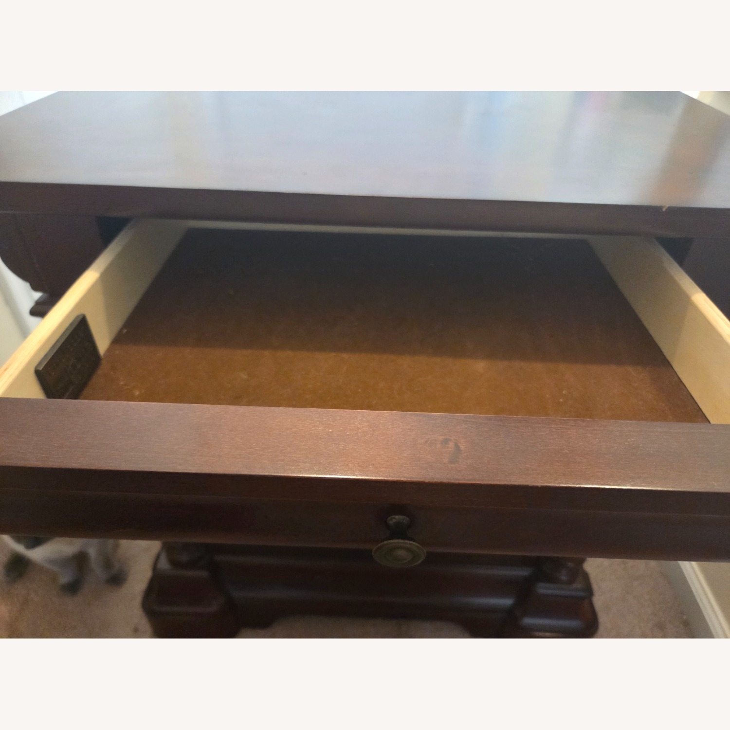 Solid Cherry Wood Nightstand - image-7