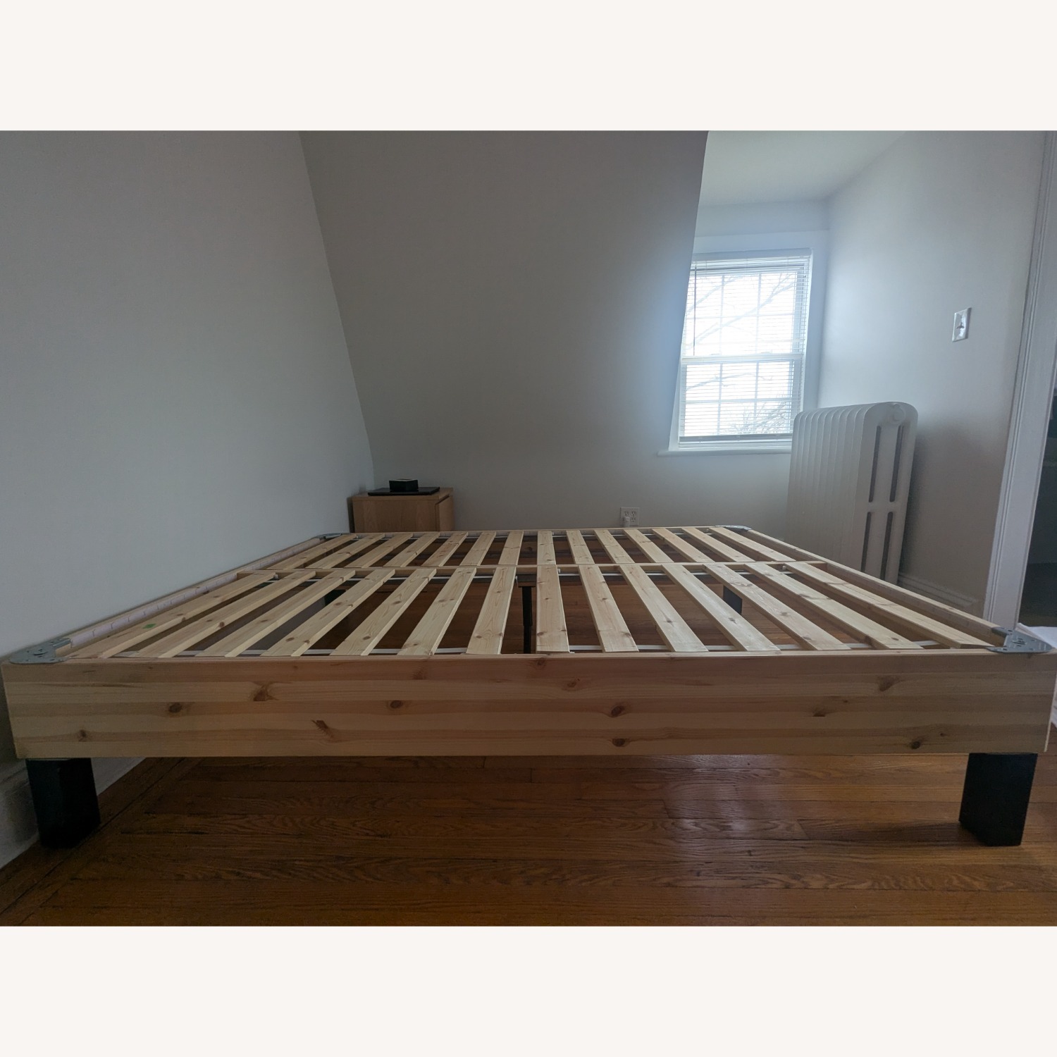 IKEA Natural Wood Queen Bed - image-3