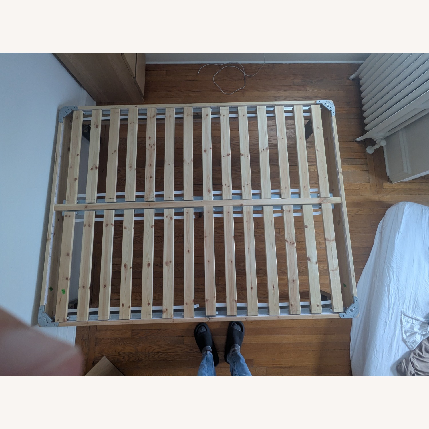 IKEA Natural Wood Queen Bed - image-2
