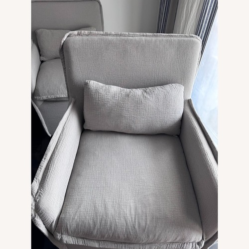 Used Sixpenny Linen Dining Chairs for sale on AptDeco