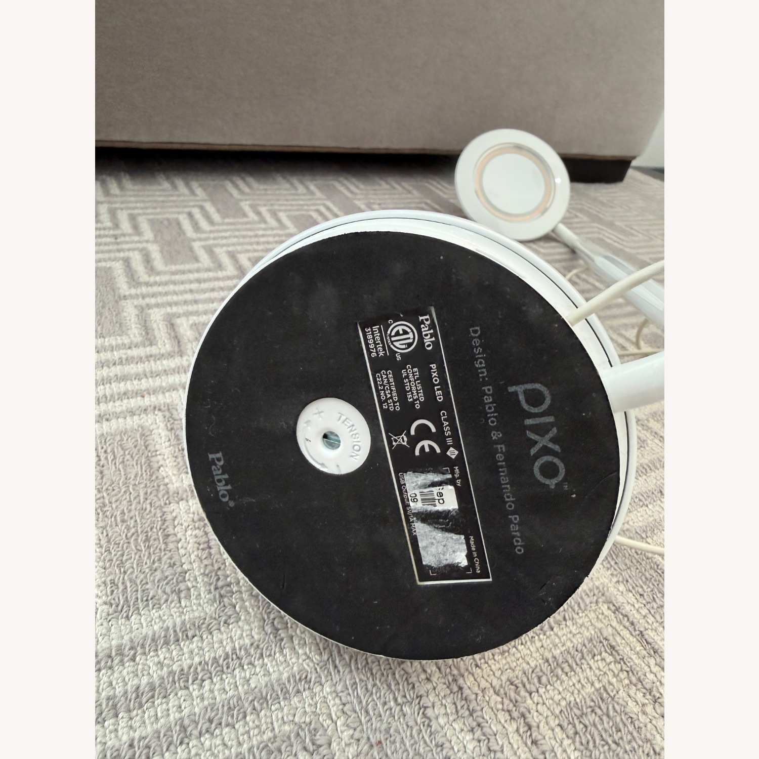 Pablo Designs White Metal Table Lamp - image-6