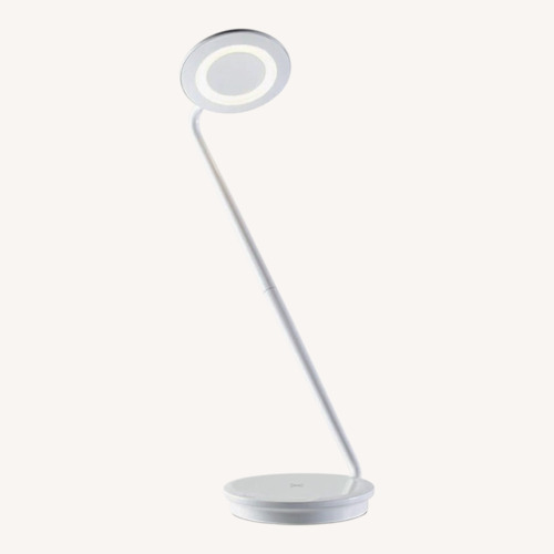 Used Pablo Designs White Metal Table Lamp for sale on AptDeco