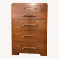 Vintage/Antique Dark Brown Wood Dresser