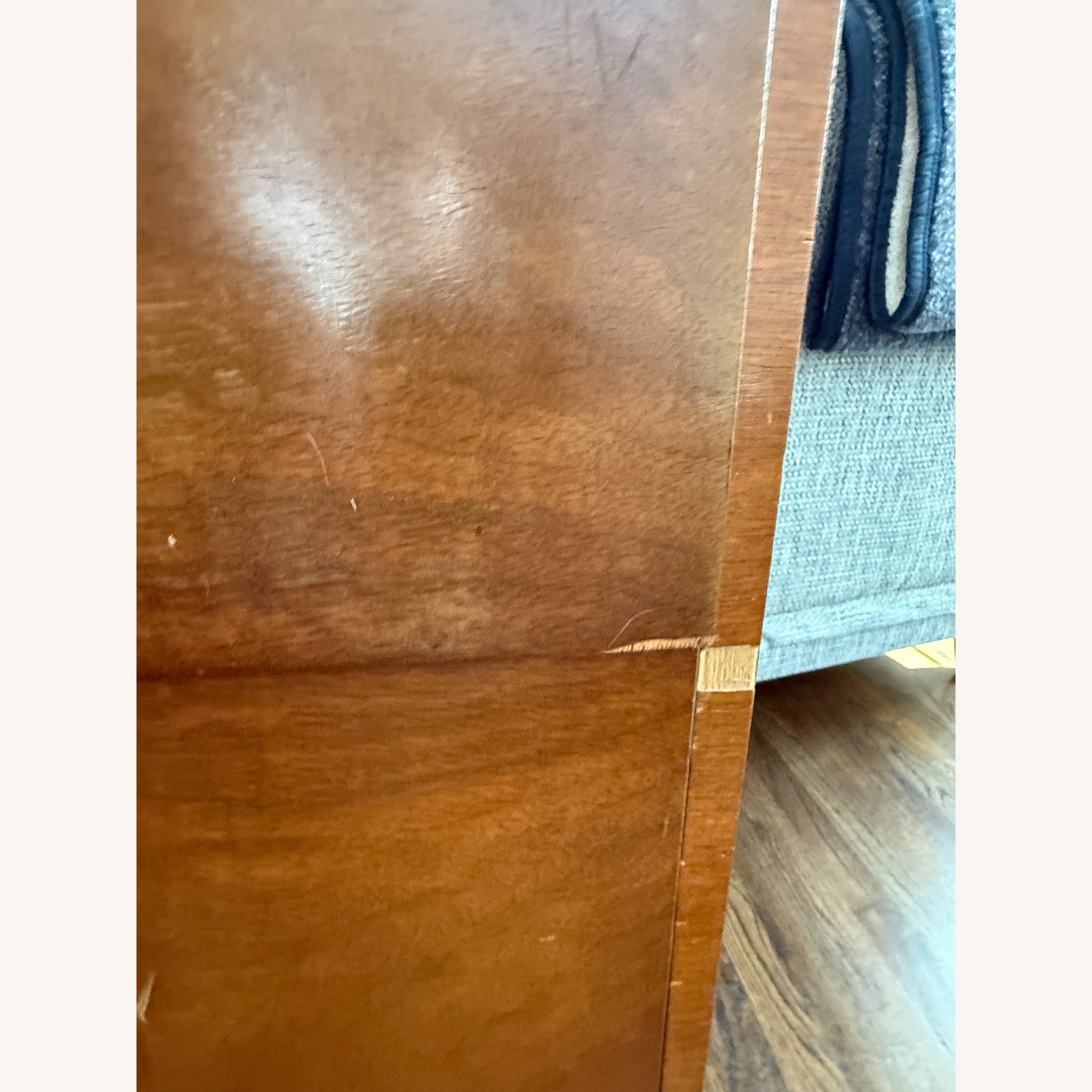 Vintage/Antique Dark Brown Wood Dresser - image-12