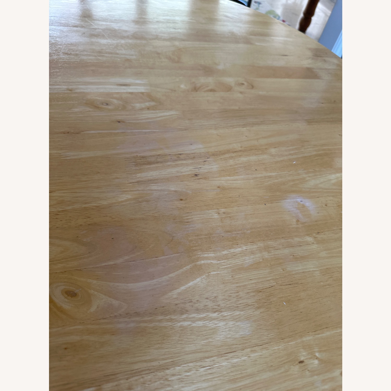 Ashley Furniture Natural Wood Dining Table - image-4