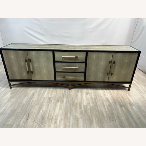 Used Moe's Home Collection Mako Sideboard Large Grey for sale on AptDeco