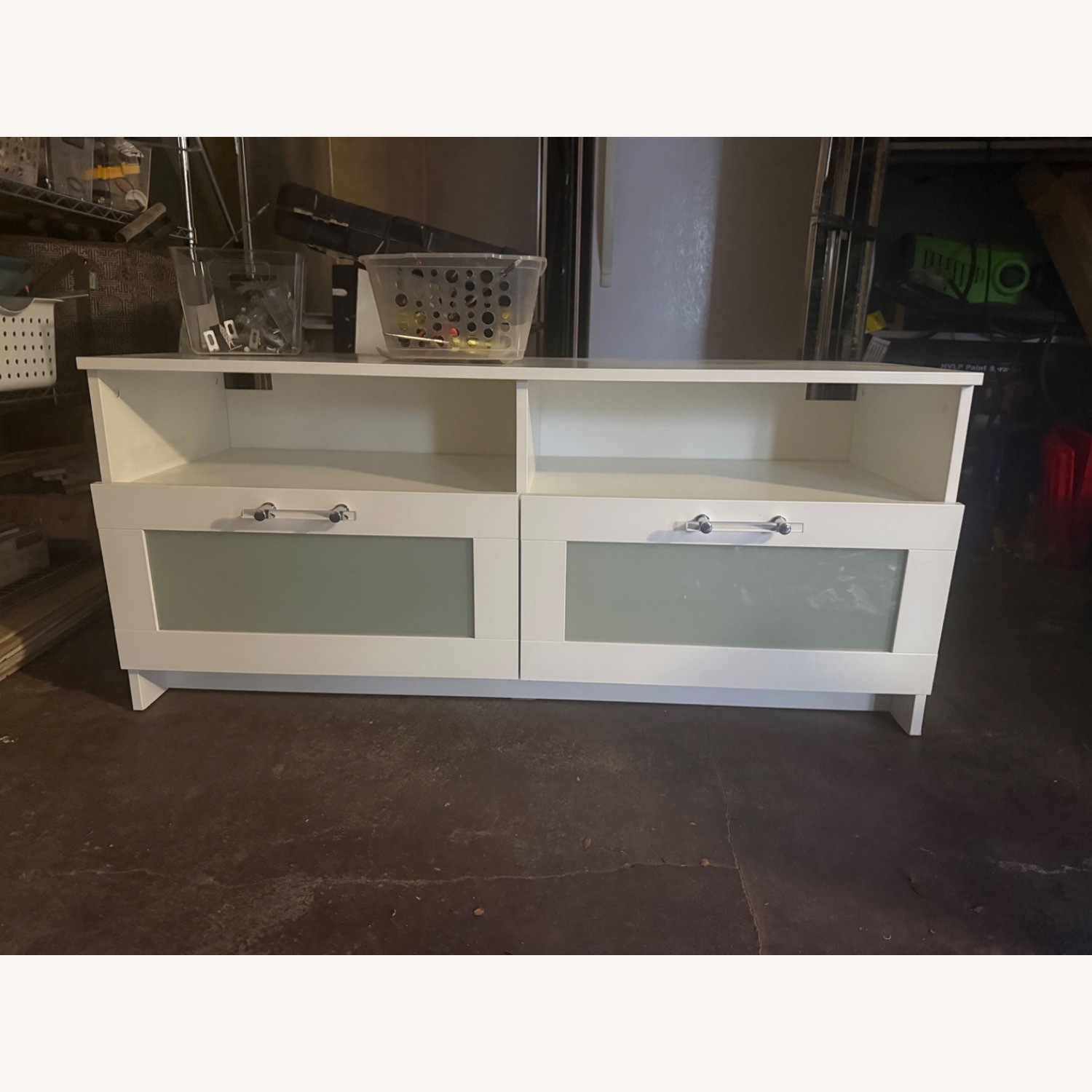 IKEA BRIMNES White Media Storage - image-2