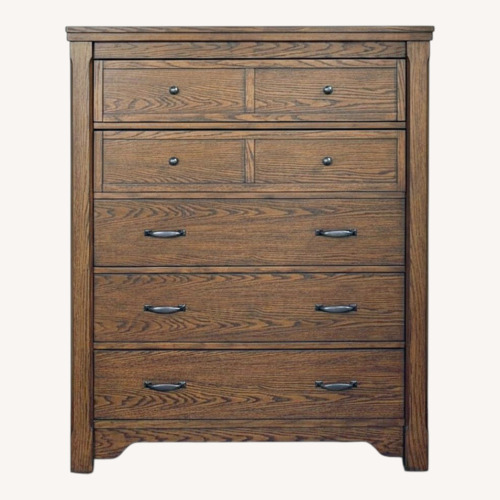 Used Ashley Furniture Chimerin Five Drawer Chest for sale on AptDeco