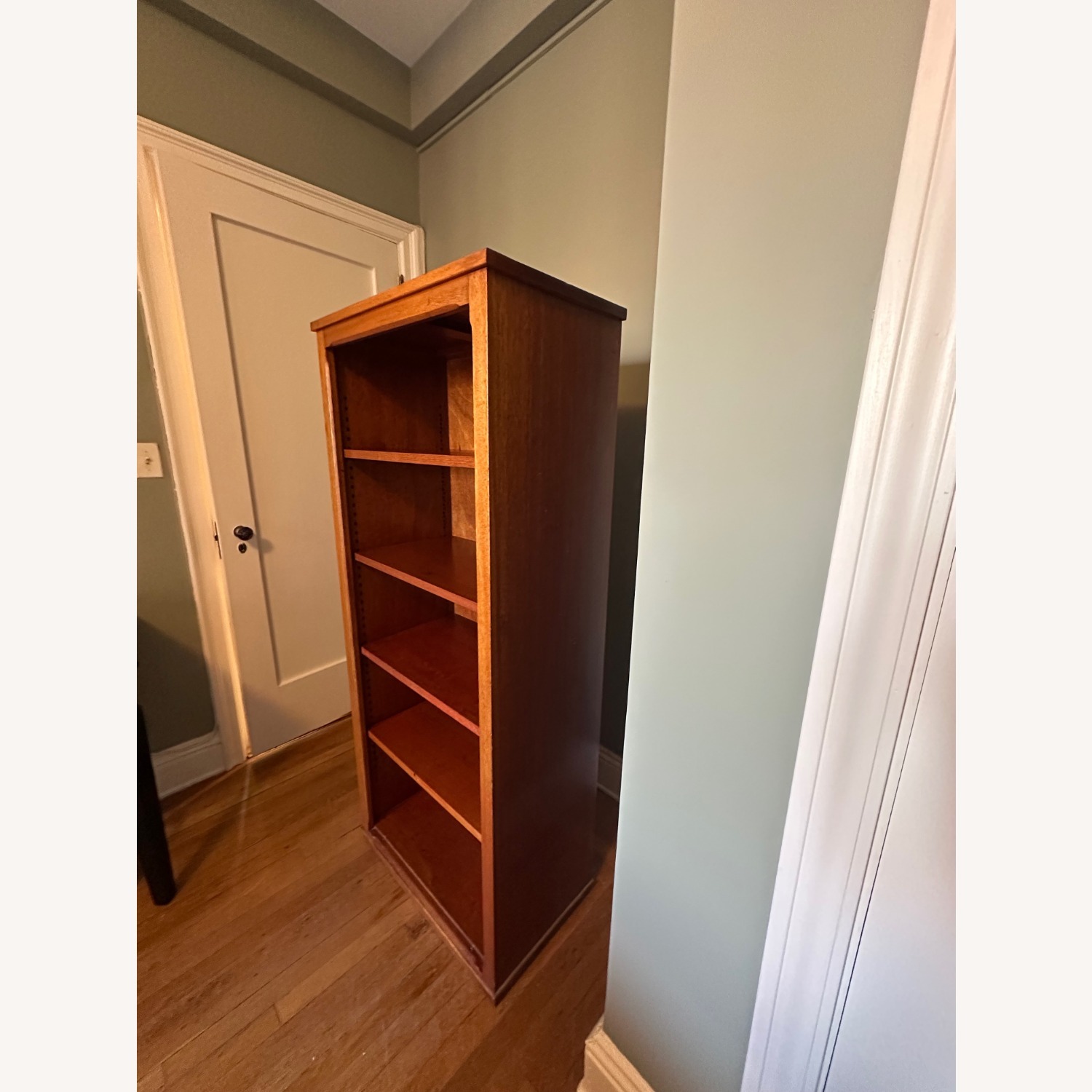 Vintage/Antique Dark Brown Wood Bookcase - image-2