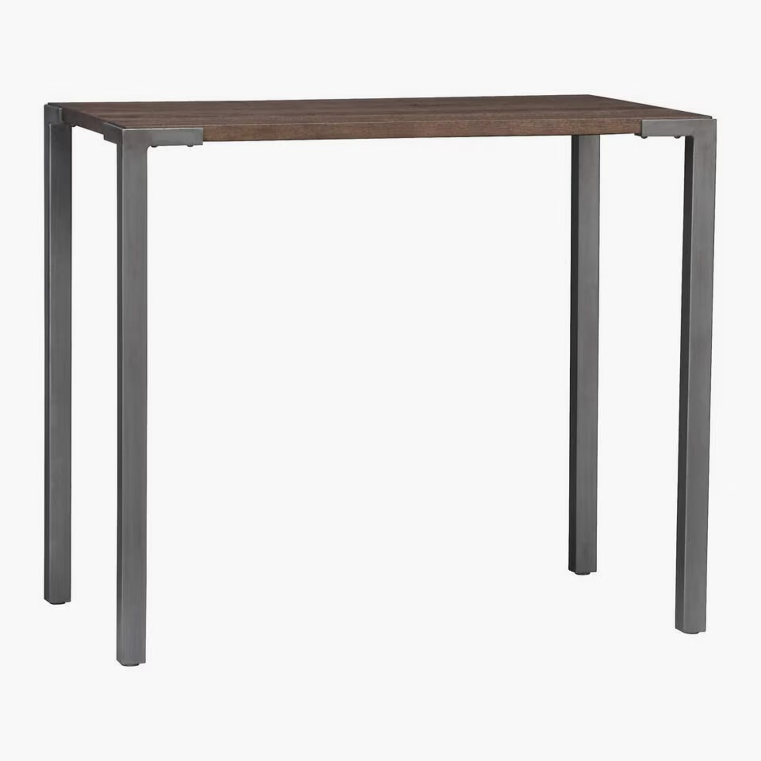 CB2 Stilt Dark Brown Wood Dining Table - image-6