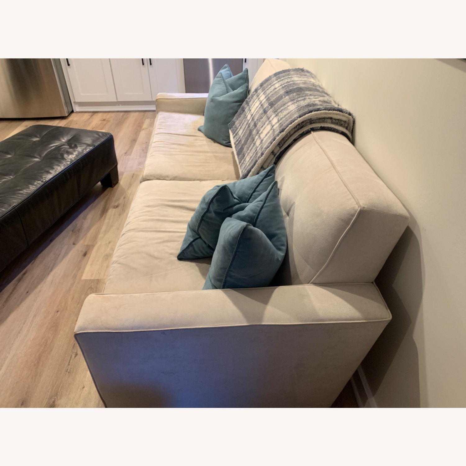 Mitchell Gold + Bob Williams White Loveseat - image-2