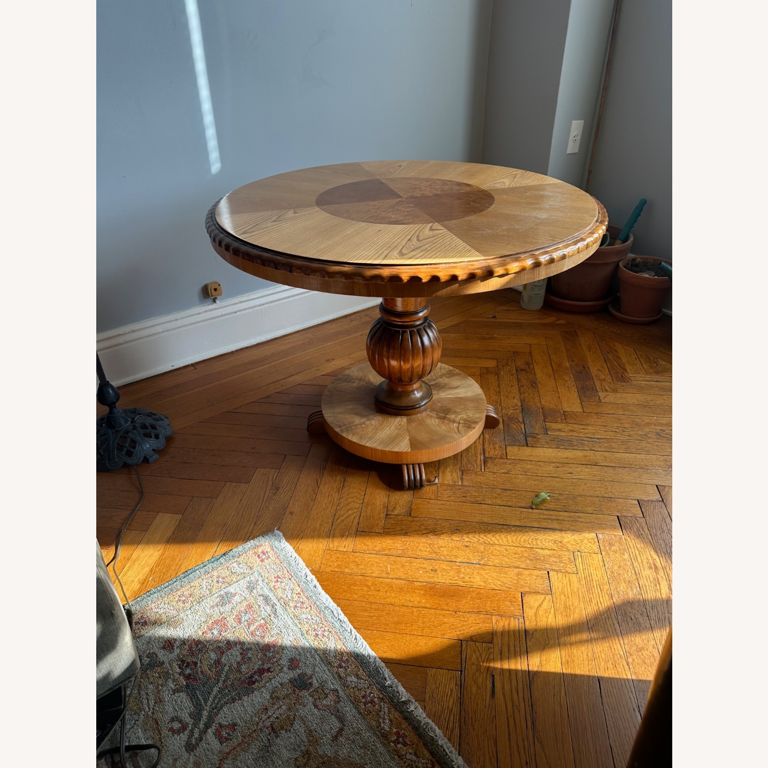 Scandinavian (Swedish) Deco Side Table - image-1