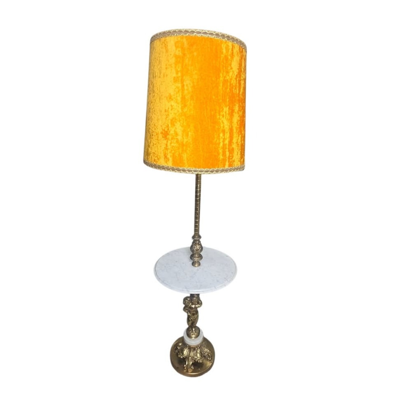 Vintage Hollywood Regency Floor Lamp - image-4