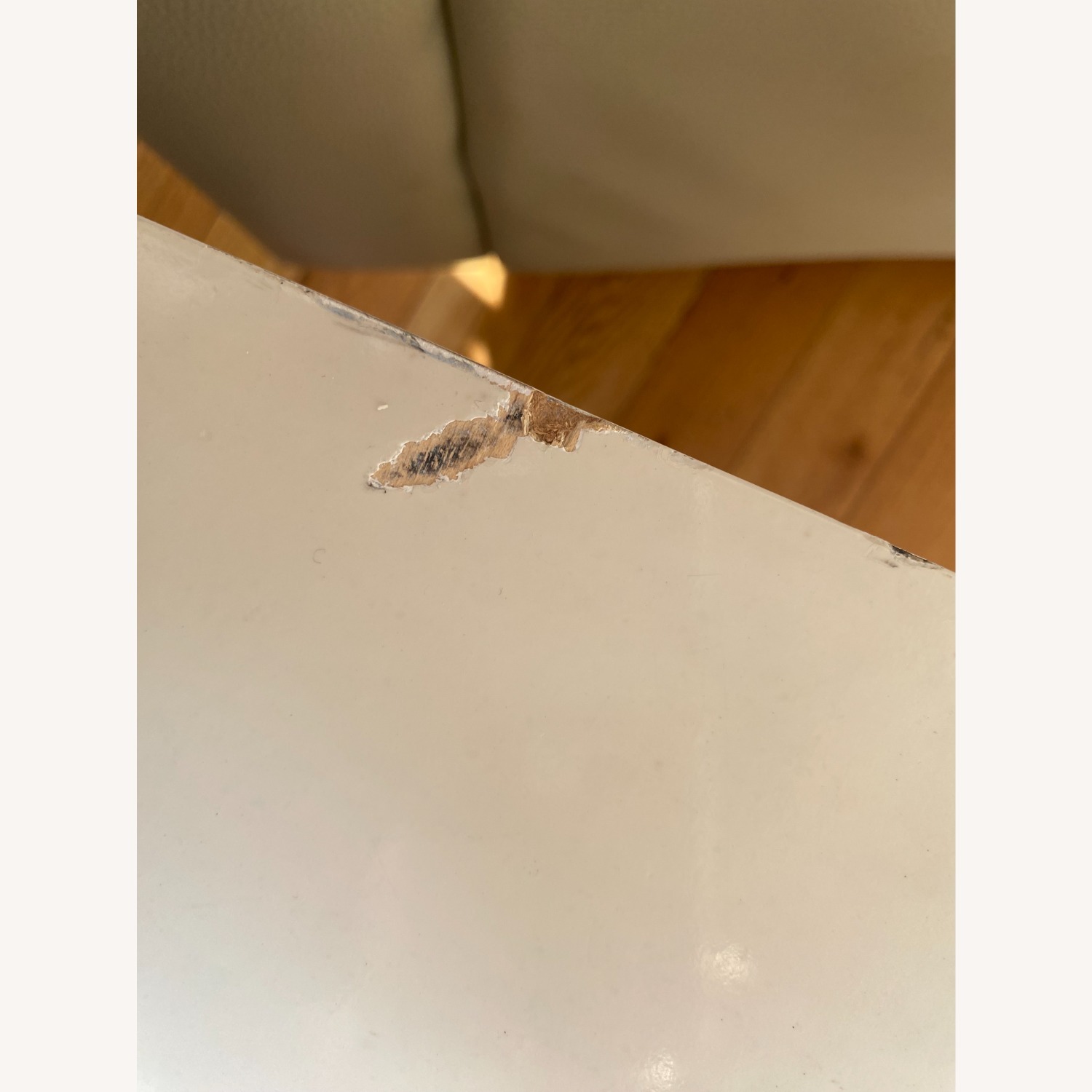 Bernhardt Design White Wood Side Table  - image-6