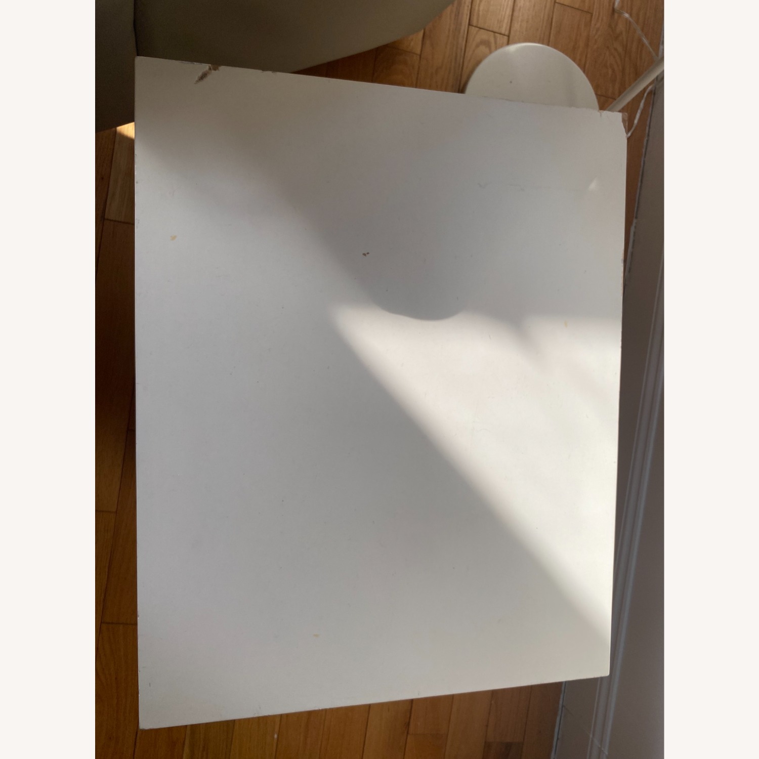 Bernhardt Design White Wood Side Table  - image-4