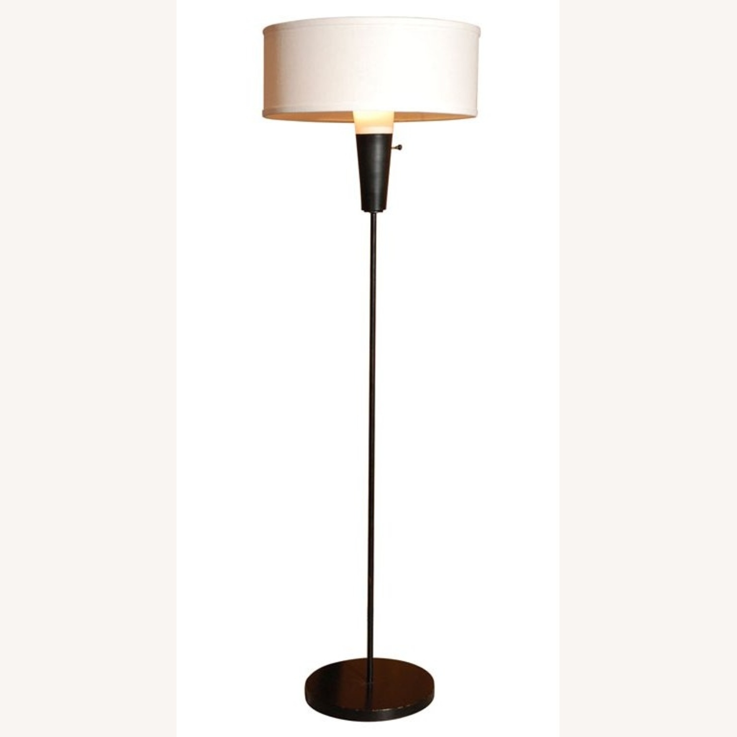 CB2 x Paul McCobb Exposior Black Rattan Floor Lamp - image-5