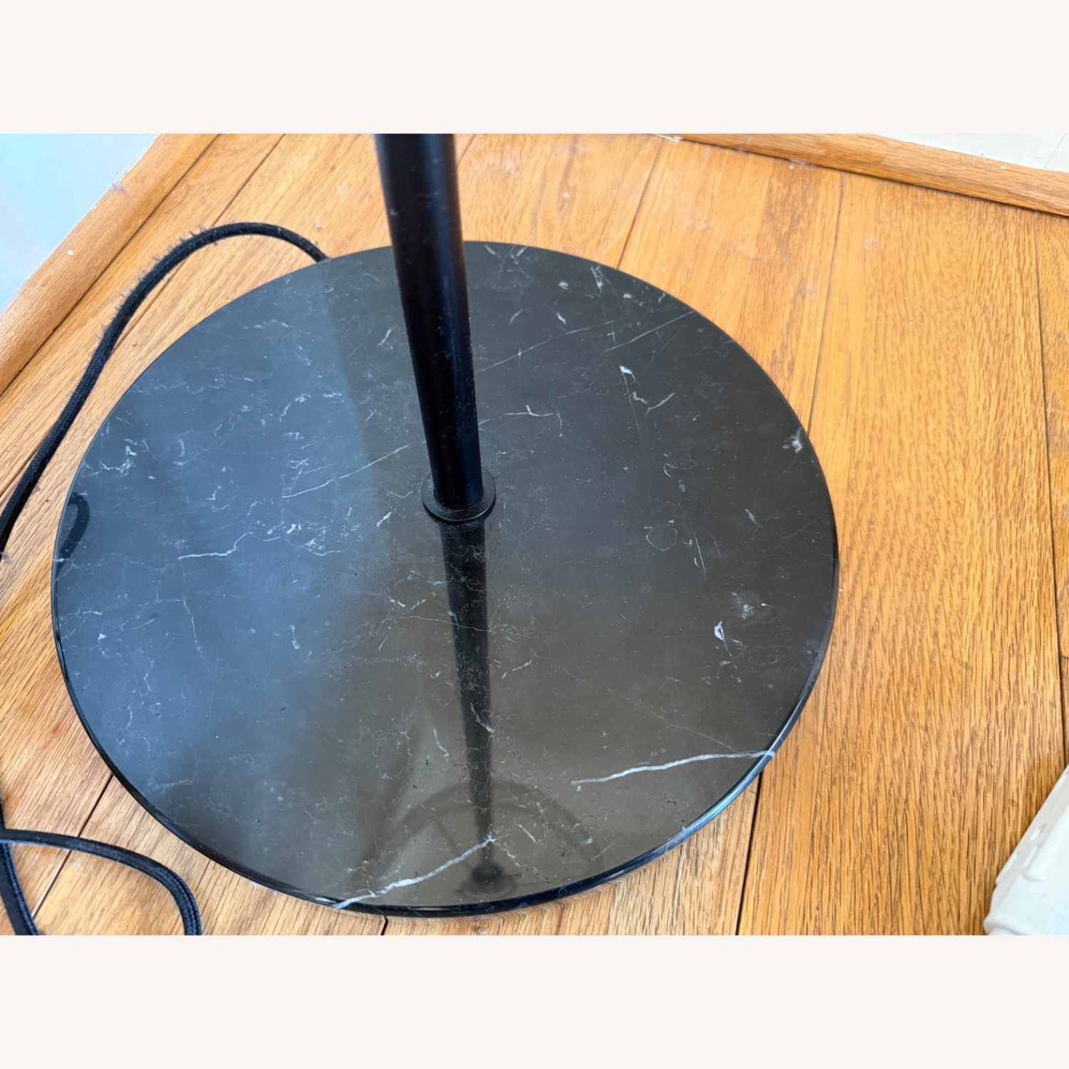 CB2 x Paul McCobb Exposior Black Rattan Floor Lamp - image-4