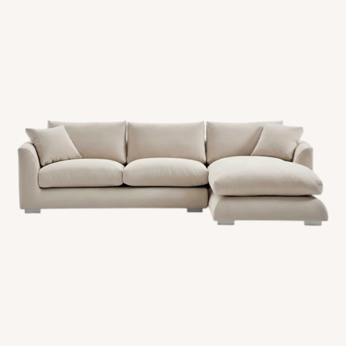 Used Valyou Furniture Natural 3+ Seater Sofa for sale on AptDeco