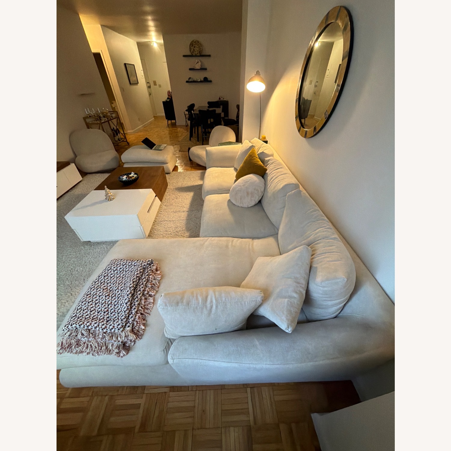 Valyou Furniture Natural 3+ Seater Sofa - image-2