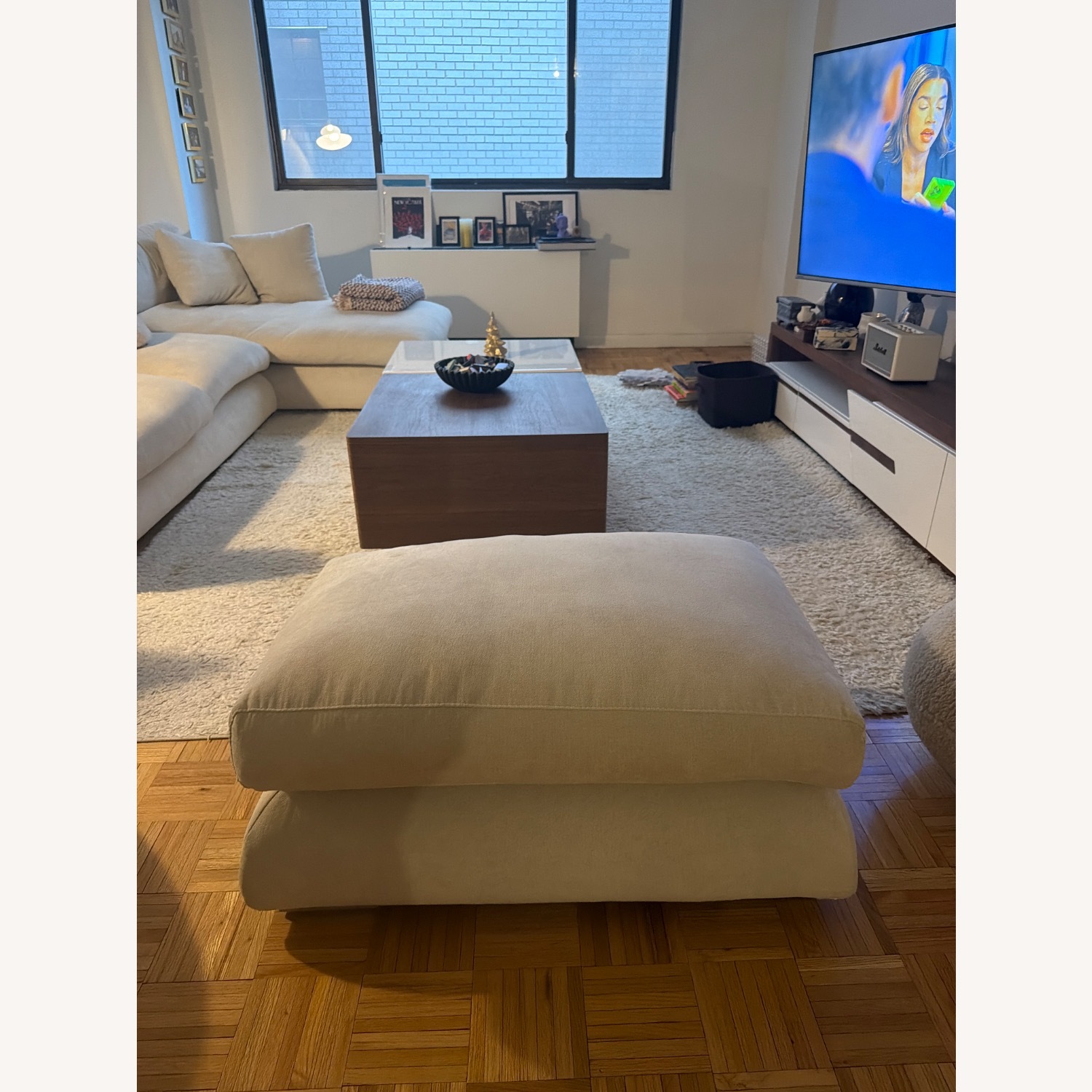 Valyou Furniture Natural 3+ Seater Sofa - image-4