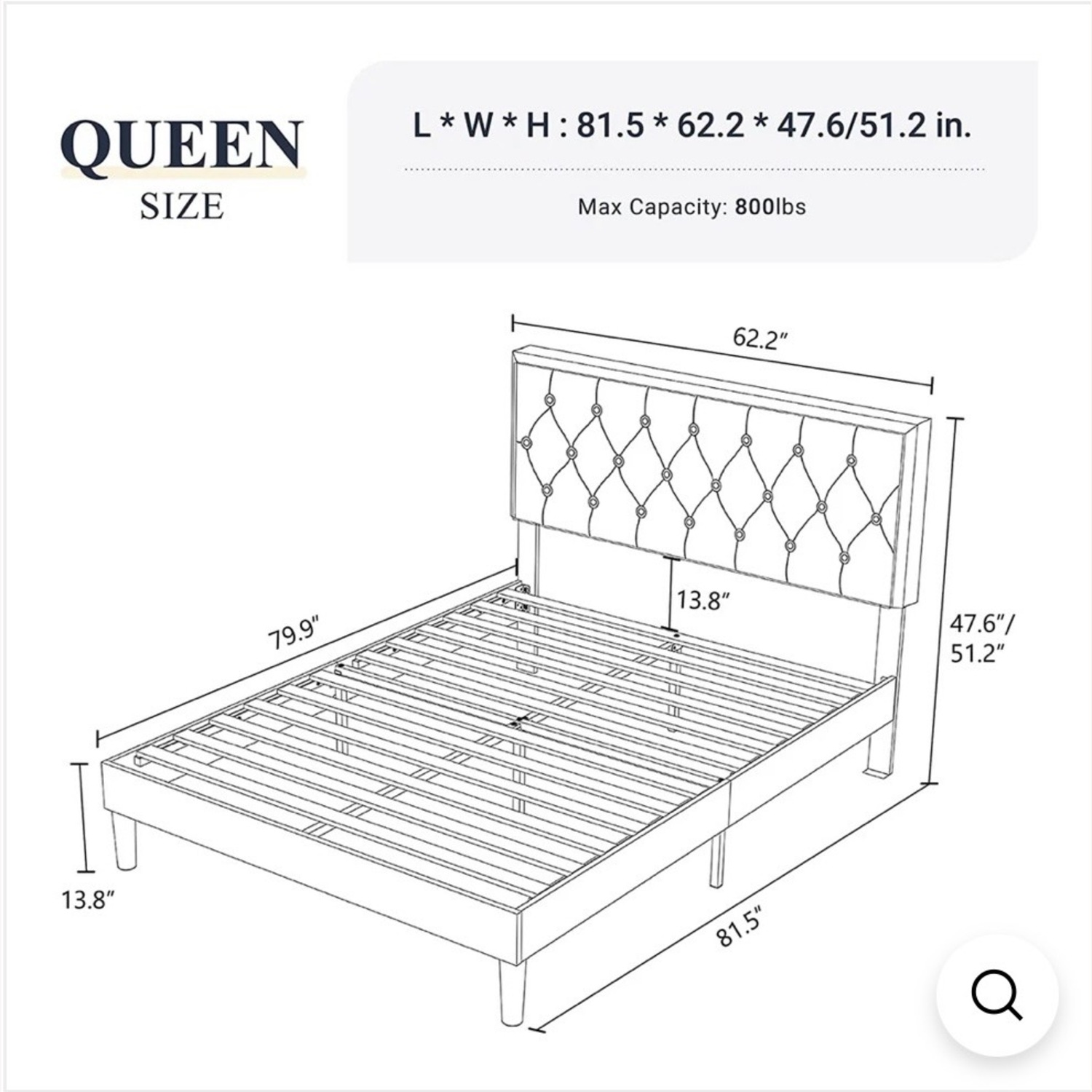 New Queen Bed  - image-7