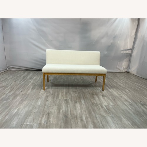Used Castlery Elliot Performance Fabric Banquette Bench for sale on AptDeco