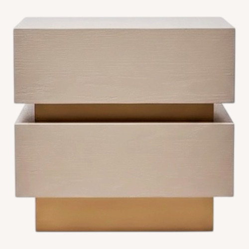 Used Lawson Fenning Light Gray Wood Nightstands for sale on AptDeco