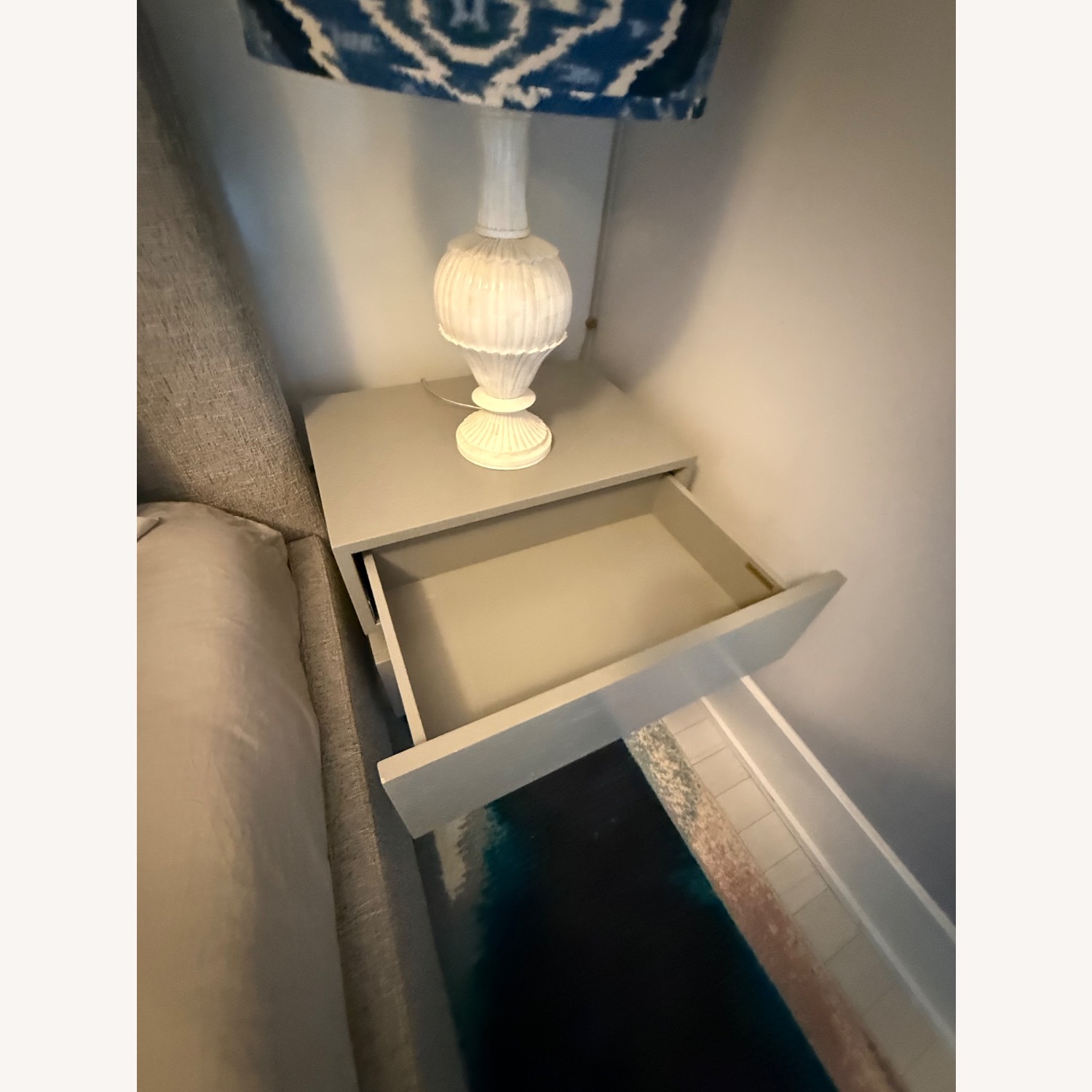 Lawson Fenning Light Gray Wood Nightstands - image-5