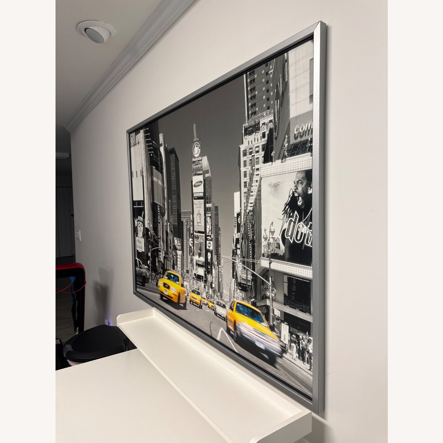IKEA New York City - Times Square Light Gray Wall Art - image-3
