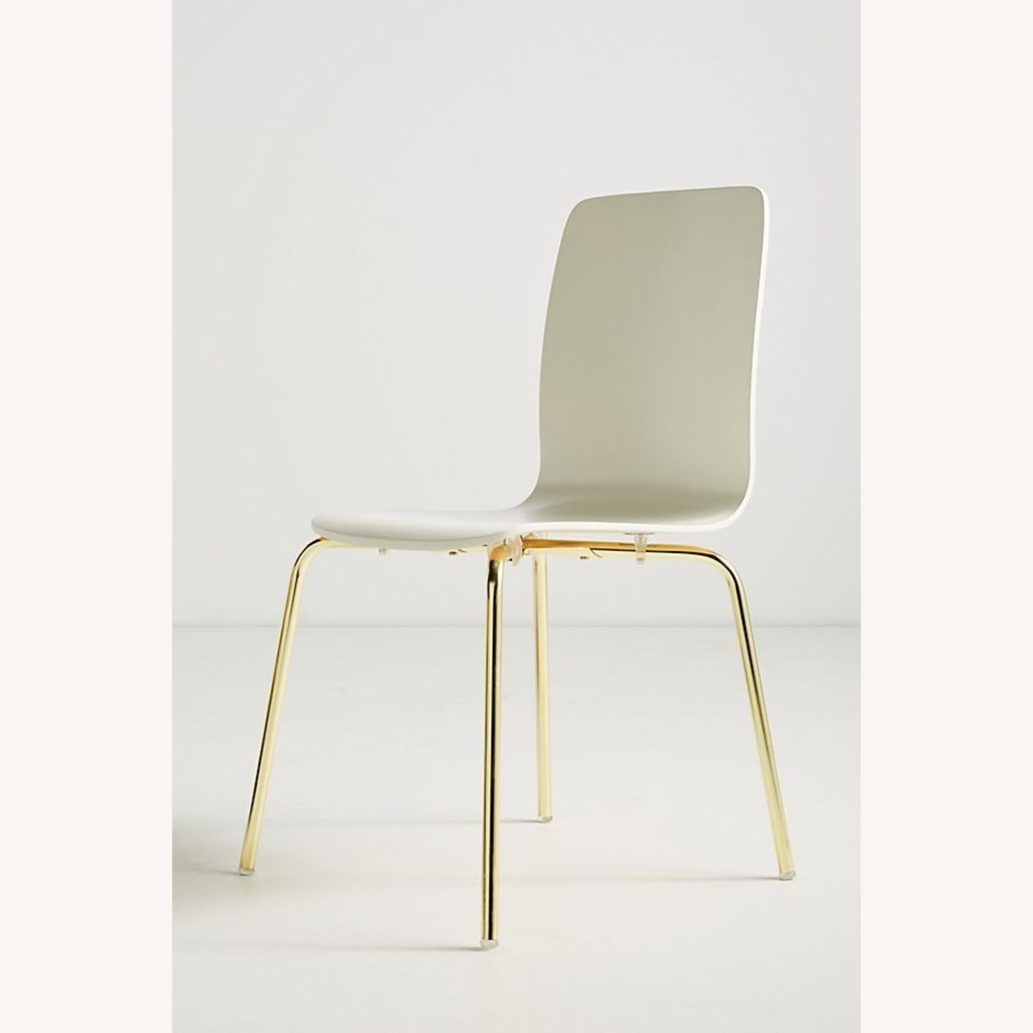 Anthropologie Solid Tasmin White Wood Dining Chairs - image-4