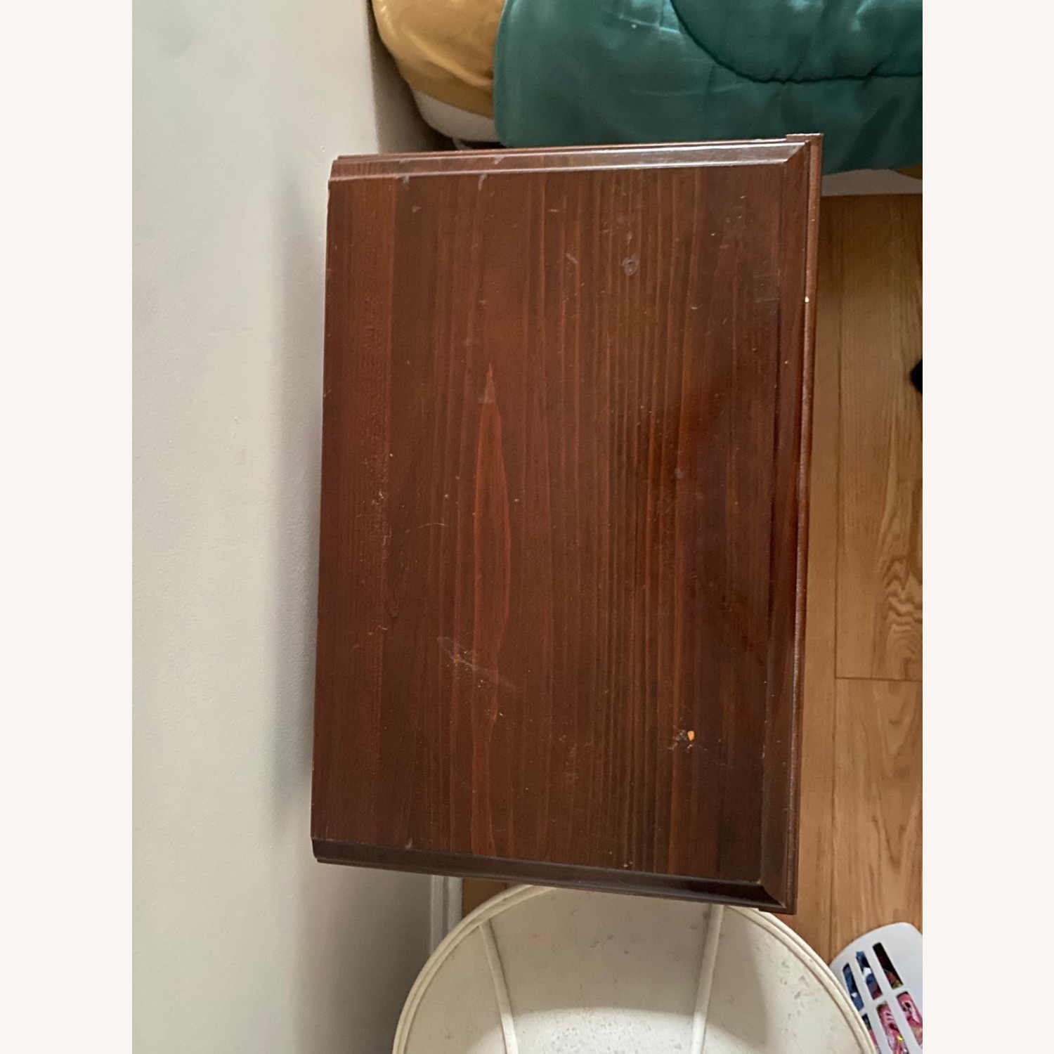 Dark Brown Wood Side Tables - image-4