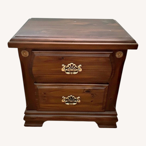 Used Dark Brown Wood Side Tables for sale on AptDeco