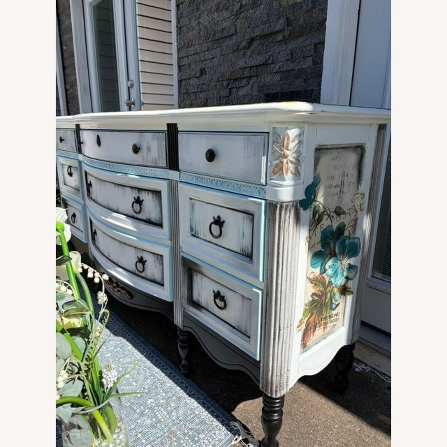 Vintage/Antique White Dresser - image-13