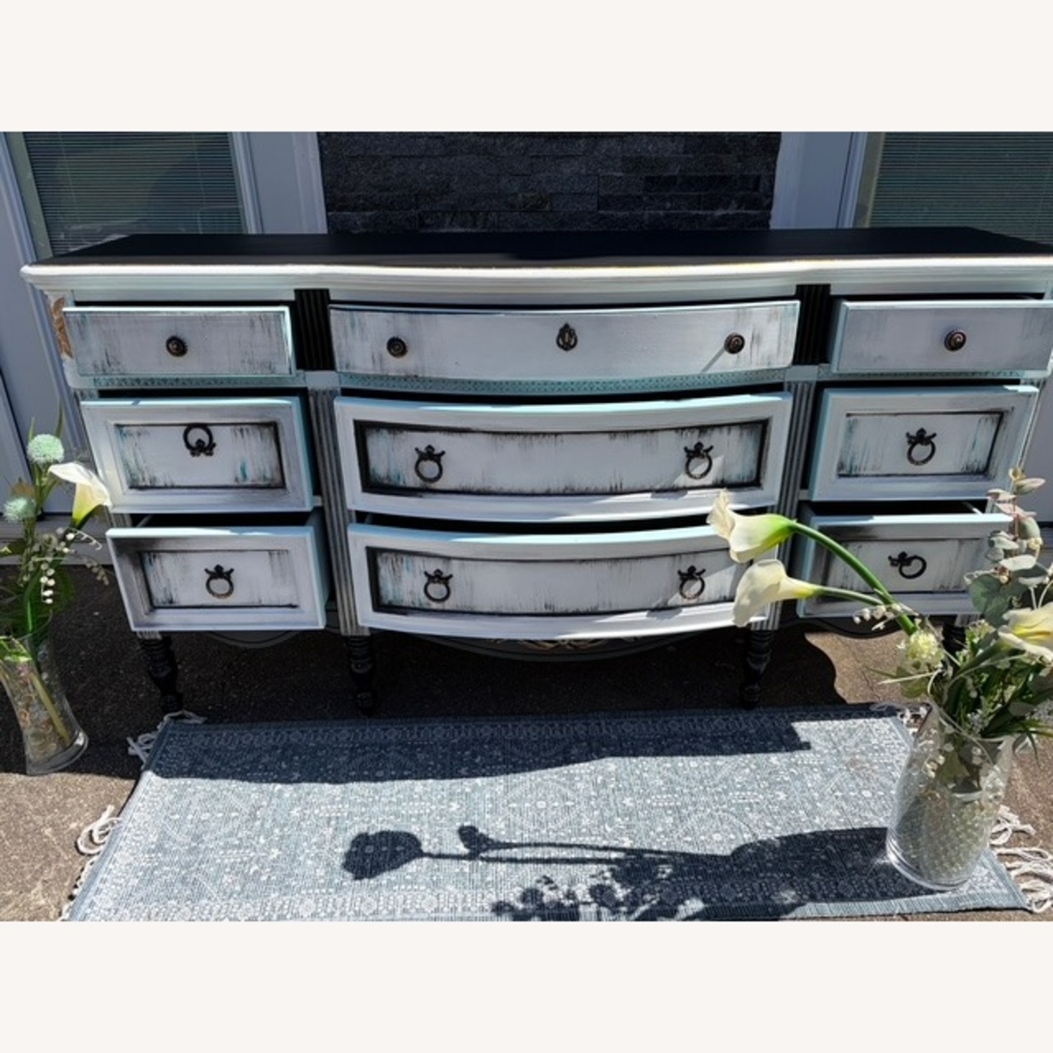 Vintage/Antique White Dresser - image-2