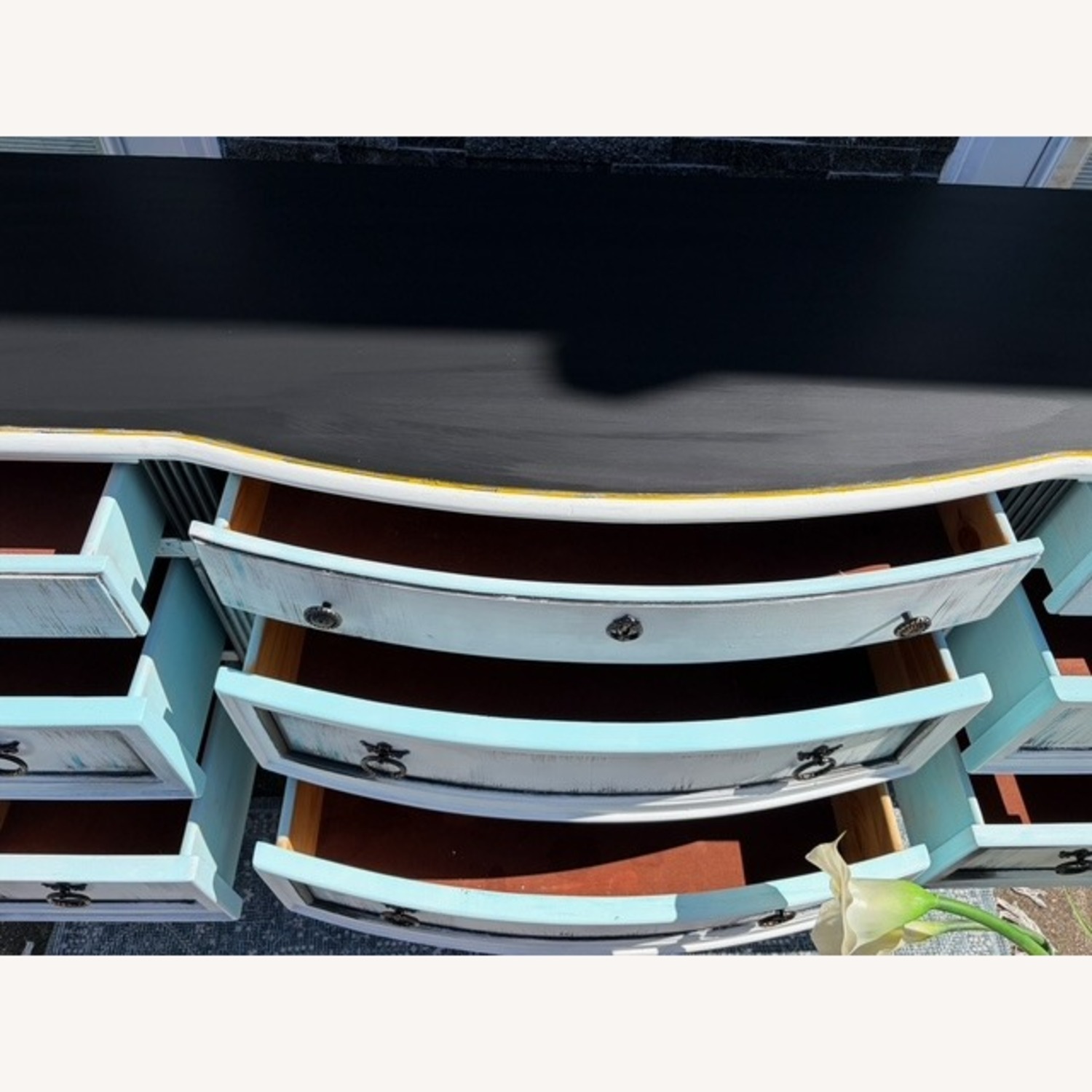 Vintage/Antique White Dresser - image-9