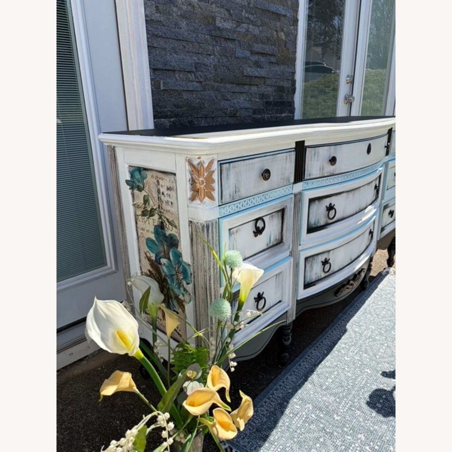 Vintage/Antique White Dresser - image-5