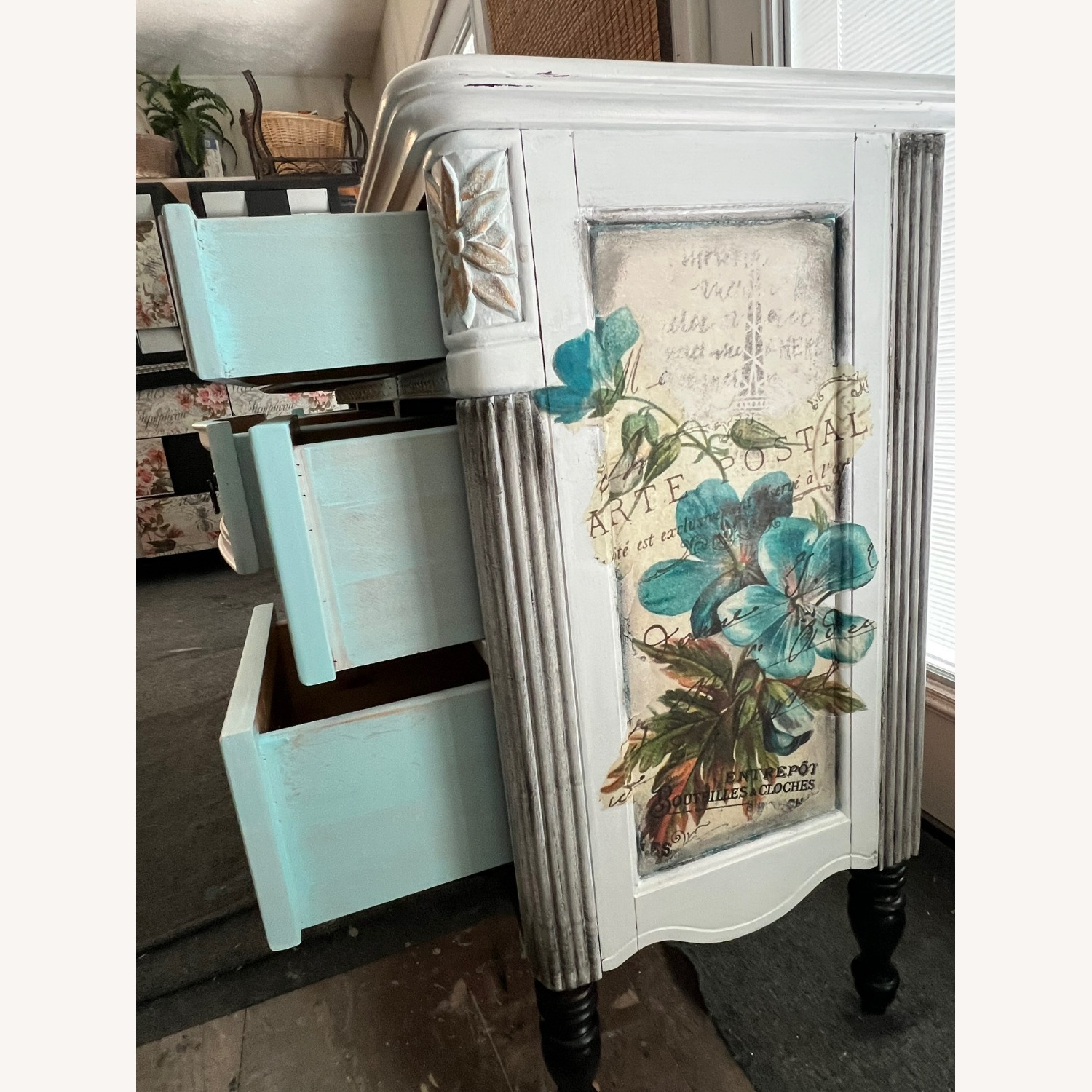 Vintage/Antique White Dresser - image-12