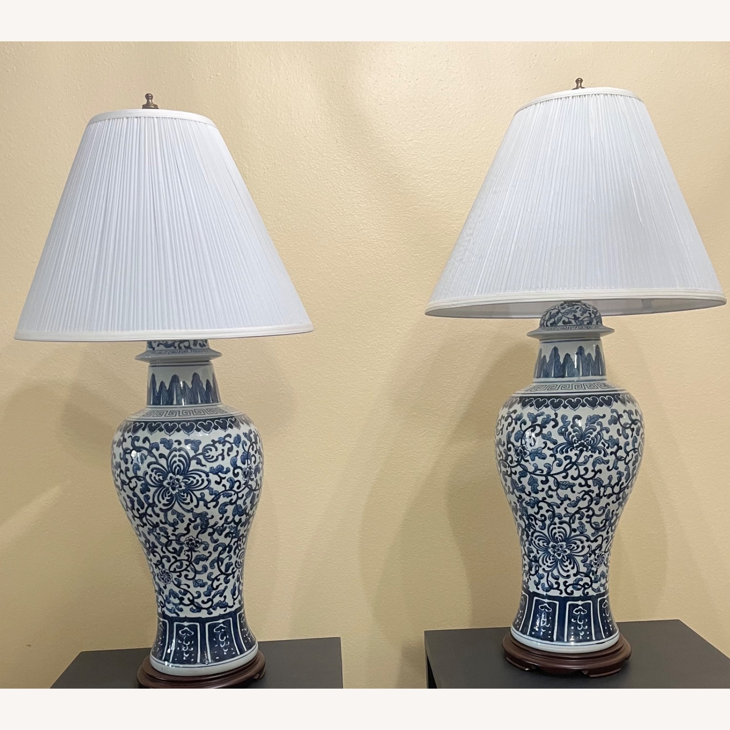 Blue Table Lamps - image-1
