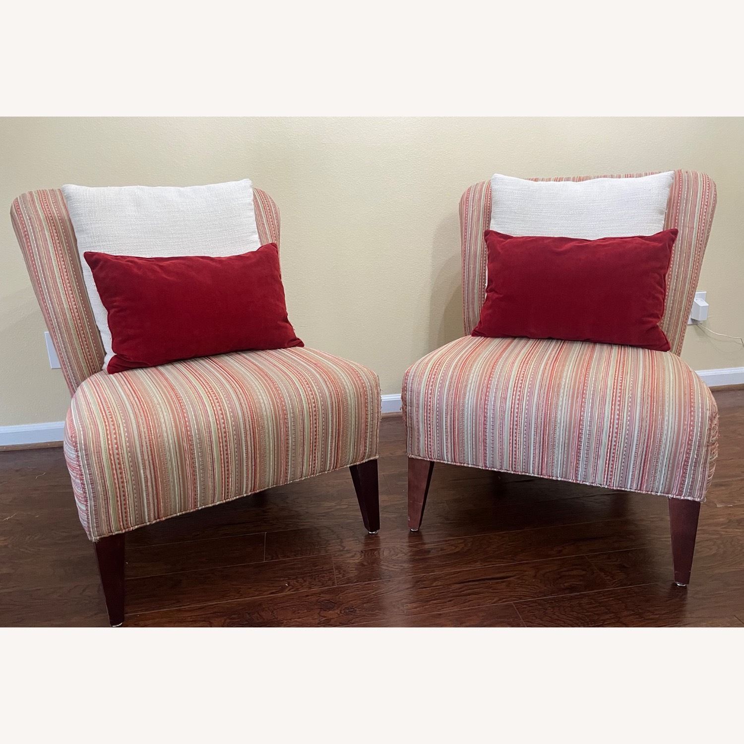 Taylor Made Custom Furniture Orange Accent Chairs - image-4