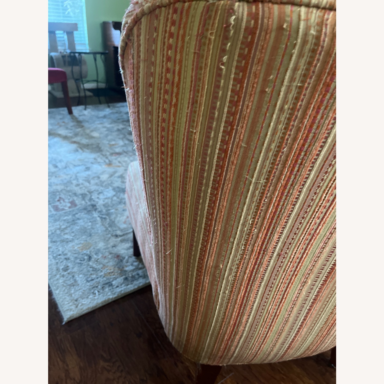 Taylor Made Custom Furniture Orange Accent Chairs - image-3