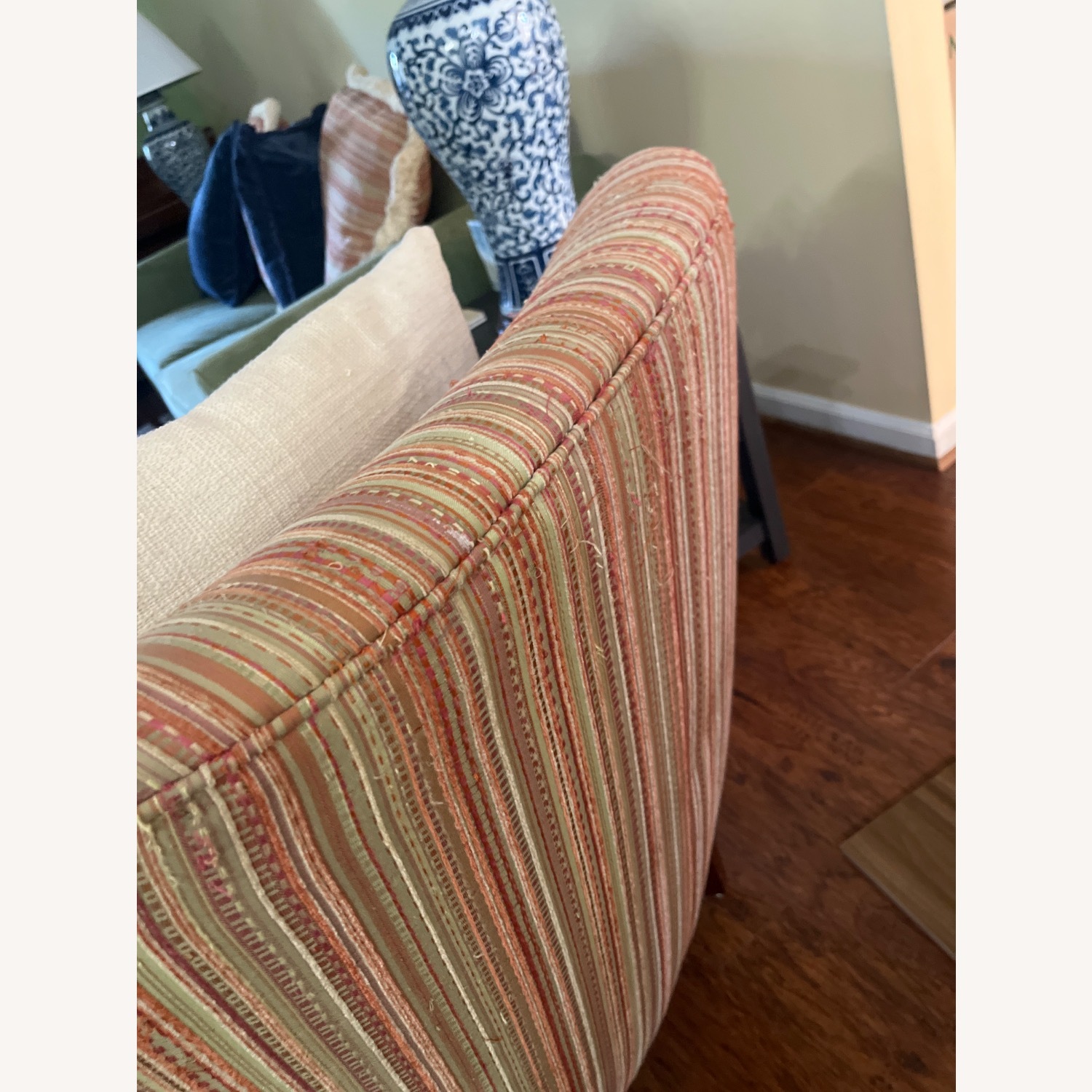 Taylor Made Custom Furniture Orange Accent Chairs - image-2