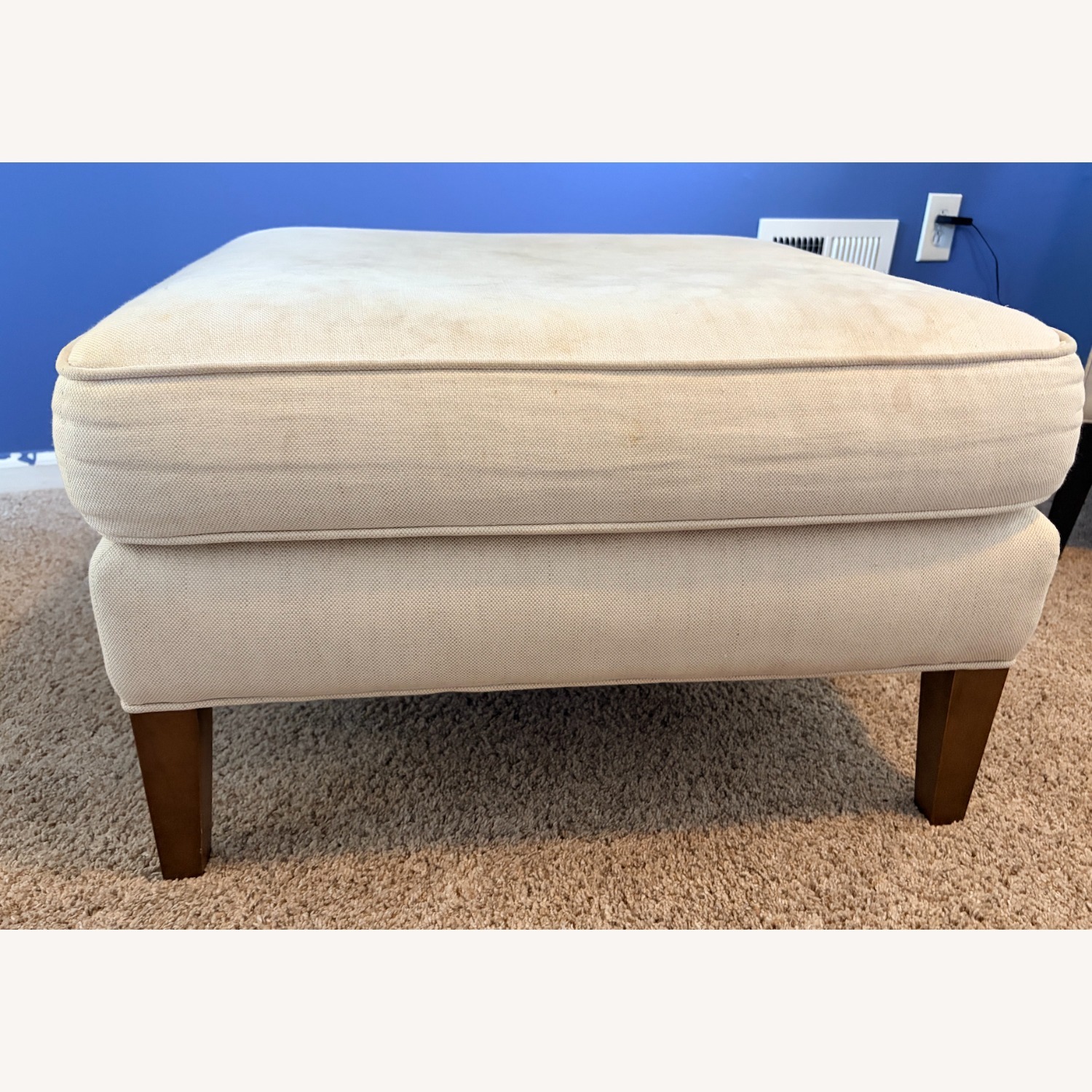 Mitchell Gold + Bob Williams Natural Ottoman - image-2