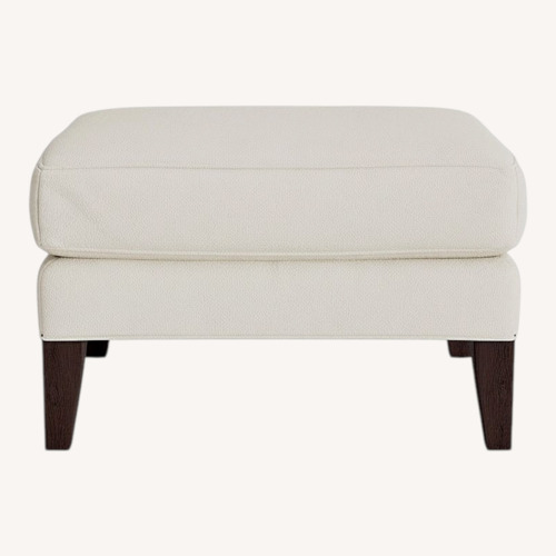 Used Mitchell Gold + Bob Williams Natural Ottoman for sale on AptDeco