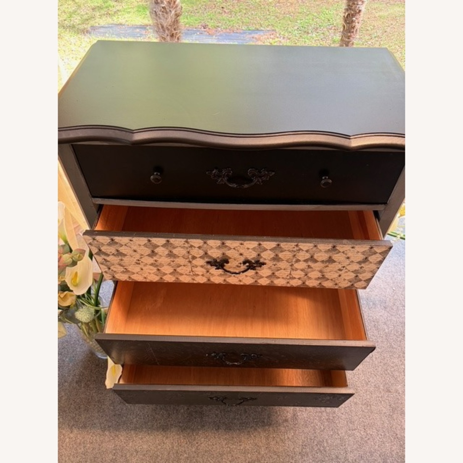 Vintage/Antique Black Dresser - image-8