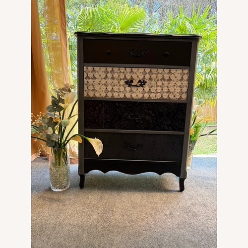 Used Vintage/Antique Black Dresser for sale on AptDeco