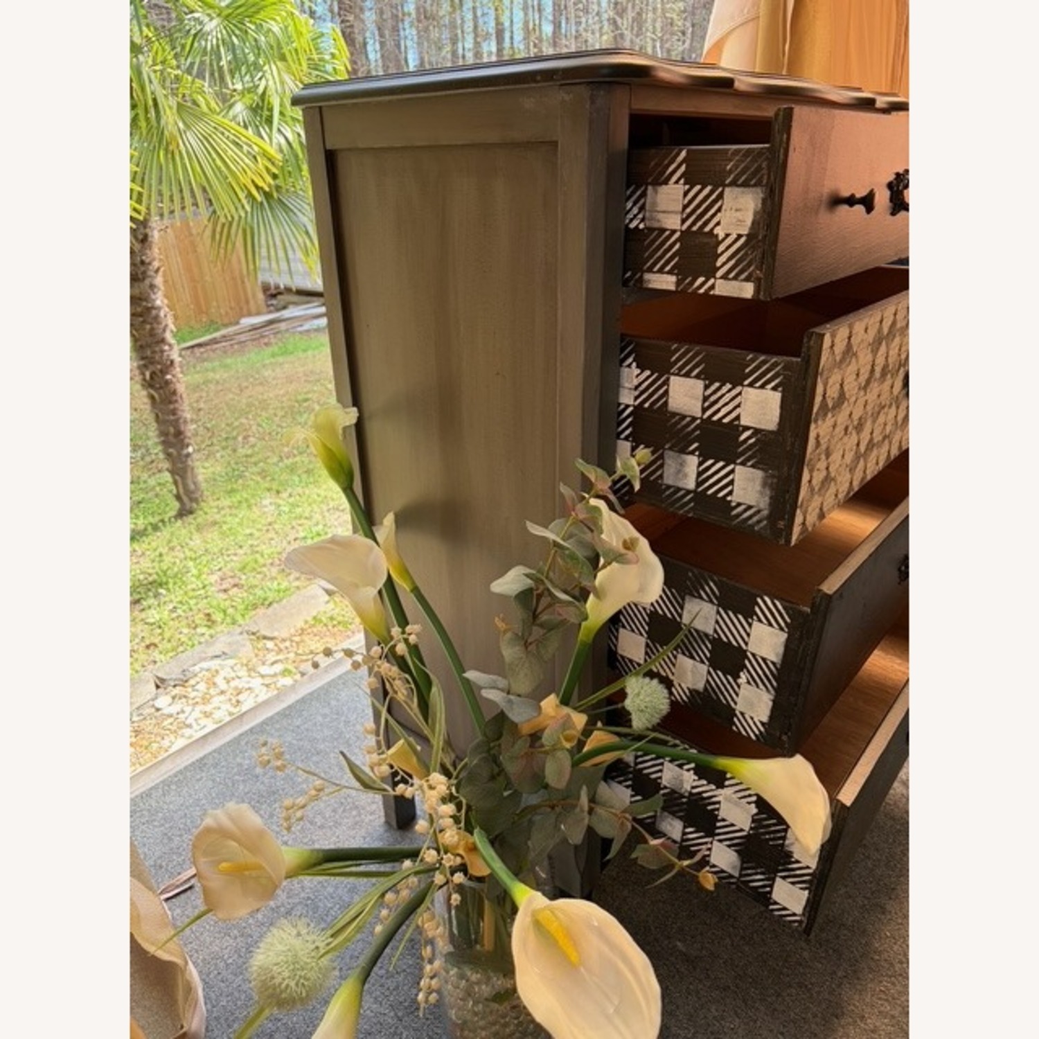 Vintage/Antique Black Dresser - image-3