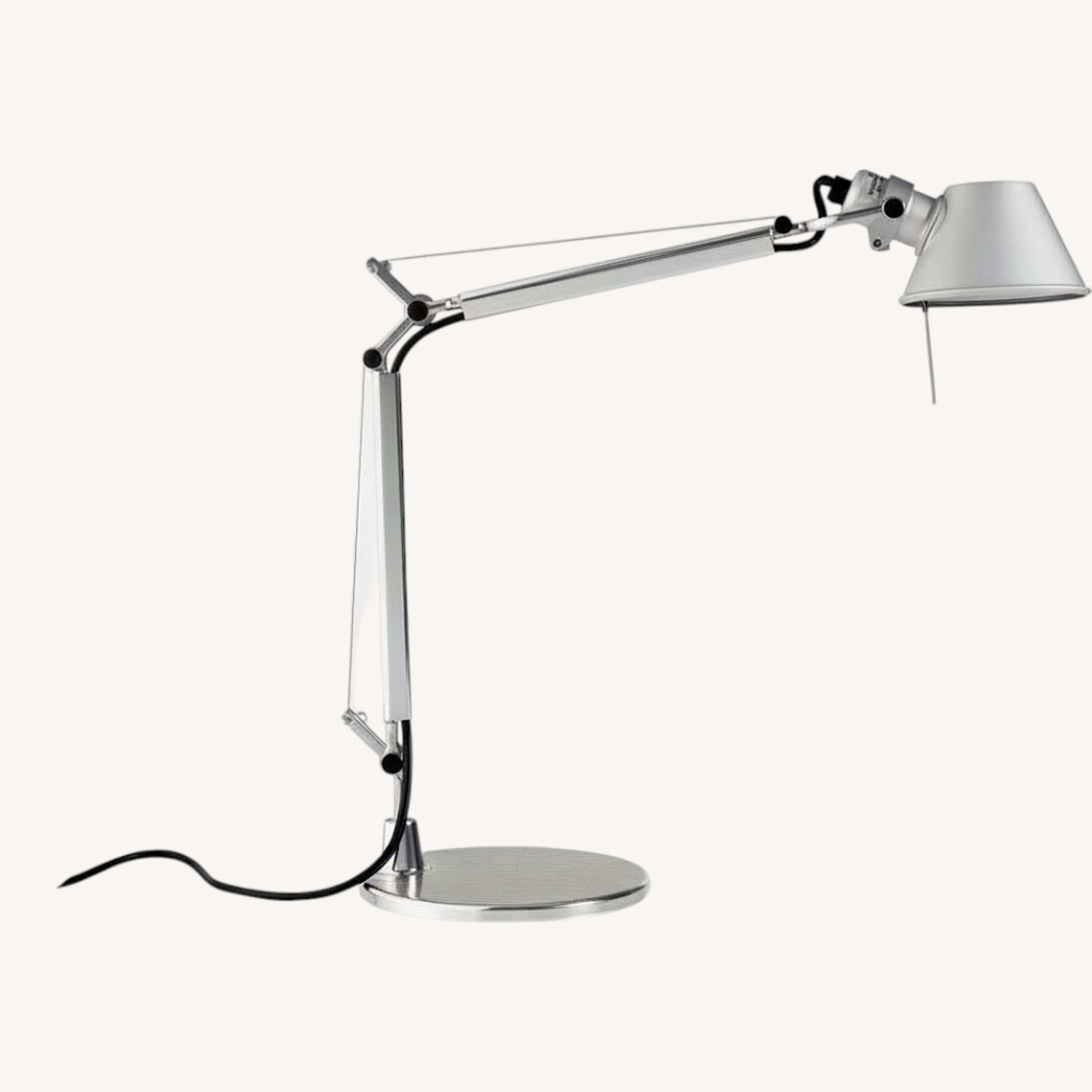 Artemide Tolomeo Light Gray Metal Table Lamp - image-0