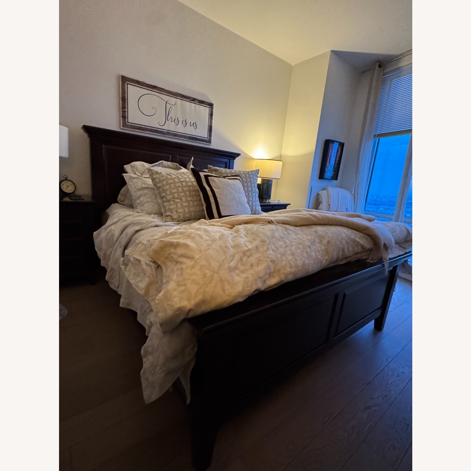 Pottery Barn Hudson Queen Bed - image-3