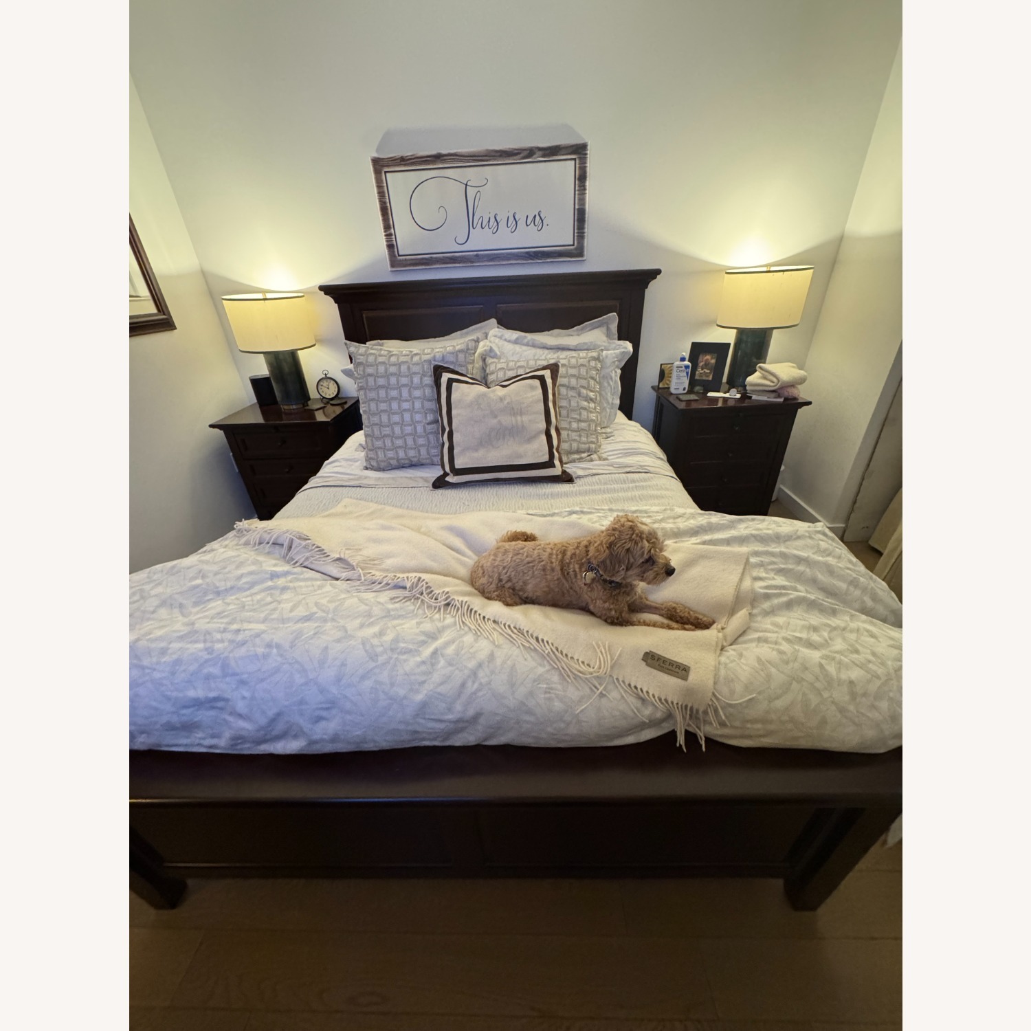 Pottery Barn Hudson Queen Bed - image-1