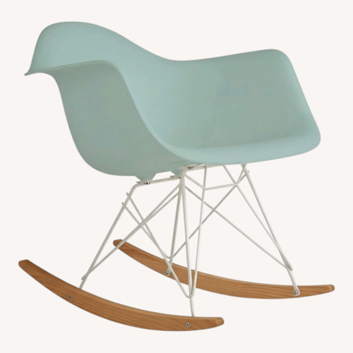 Used Herman Miller Eames Green Plastic Armchair for sale on AptDeco